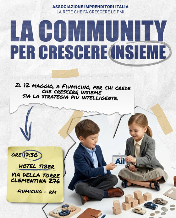 LA COMMUNITY PER CRESCERE INSIEME