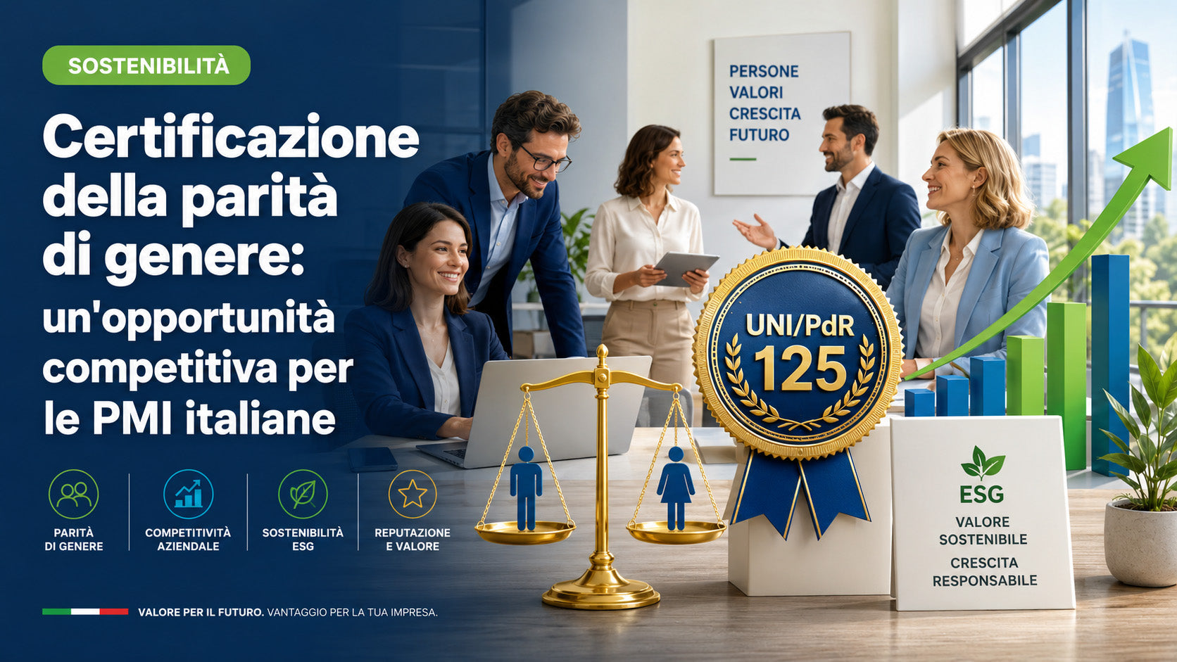 Certificazione della parità di genere: un'opportunità competitiva per le PMI italiane