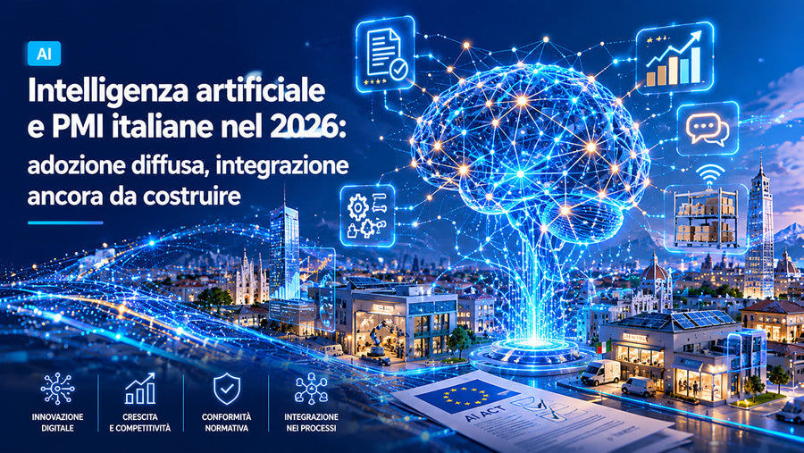 Intelligenza artificiale e PMI italiane nel 2026: adozione diffusa, integrazione ancora da costruire