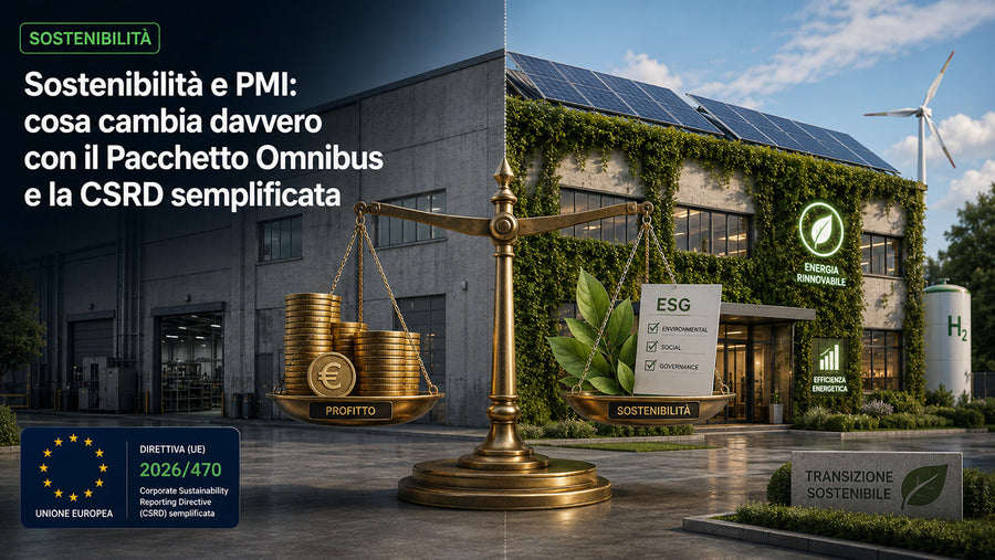 Sostenibilità e PMI: cosa cambia davvero con il Pacchetto Omnibus e la CSRD semplificata