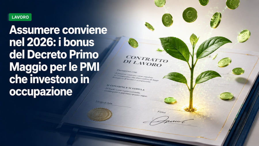 Assumere conviene nel 2026: i bonus del Decreto Primo Maggio per le PMI che investono in occupazione
