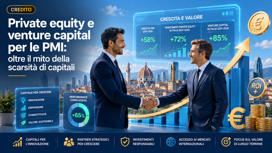 Private equity e venture capital per le PMI: oltre il mito della scarsità di capitali