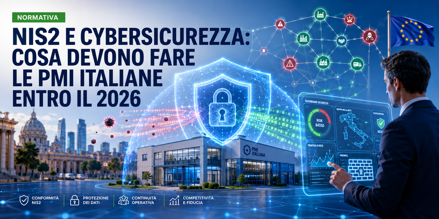 NIS2 e cybersicurezza: cosa devono fare le PMI italiane entro il 2026