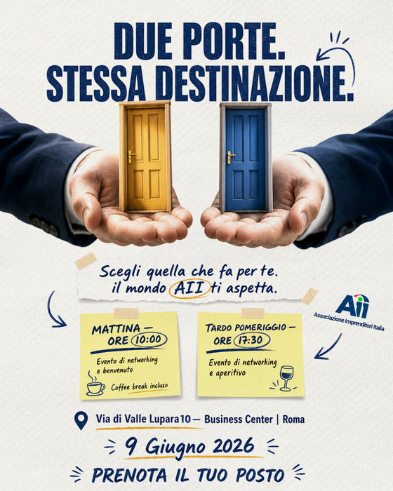 DUE PORTE. STESSA DESTINAZIONE.